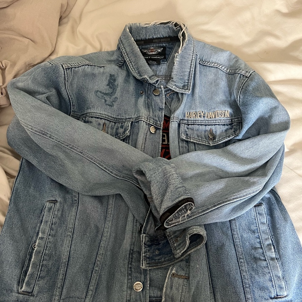 Harley-Davidson Light Blue Denim Jacket